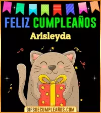 GIF Feliz Cumpleaños Arisleyda